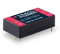 TracoPower THM 20-2423WI Convertisseur CC/CC pour circuits imprimés 24 V/DC 667 mA 20 W Nbr. de sorties: 2 x Contenu 1 pc(s)