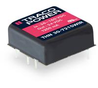 TracoPower THN 30-2415WIR Convertisseur CC/CC pour circuits imprimés 5 V/DC 9 V/DC, -9 V/DC 1.25 A 30 W Nbr. de sorties: 1