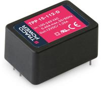 TracoPower TPP 15-124-D Alimentation à découpage 24 V/DC 0.62 A 15 W