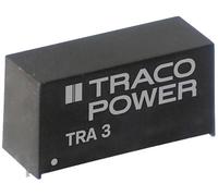 TracoPower TRA 3-2412 Convertisseur CC/CC pour circuits imprimés 24 V/DC 12 V/DC 250 mA 3 W Nbr. de sorties: 1 x Contenu 1 pc(s)