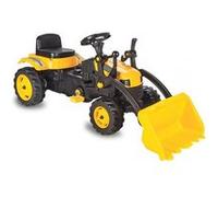 tracteurs à pédales ac Chargeur Strong Bull jaune Jaune G