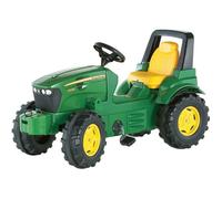 Tracteur à pédales enfant JOHN DEERE 7930 Rolly FarmTrac Premium - Jaune et vert