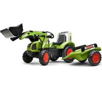 Tracteur à pédales FALK avec pelle et remorque Vert CLAAS pour 3 ans