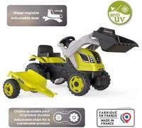 Tracteur a pédales Farmer Max + Remorque + Pelle - SMOBY - Vert - Enfant - 3 ans et plus