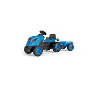 Tracteur a pédales Farmer XL Remorque SMOBY Siege ajustable Capot ouvrant Kla on