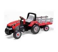 Tracteur à Pédales Maxi Diesel avec Remorque - Jouet Robuste pour Enfants