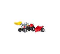 Rolly Toys Tracteur A Pedales + Remorque Rollykid Steyr 6165 Cvt