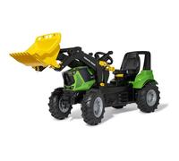 Tracteur à pédales - Rolly - Deutz 8280 TTV - Siège réglable - Chargeur inclus - Pneus confortables