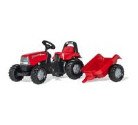 Tracteur à Pédales Rolly Toys avec Remorque RollyKid 1170 CVX pour Enfants de 2½ à 5 Ans