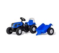 Tracteur à Pédales Rolly Toys avec Remorque RollyKid Landini pour Enfants de 2,5 à 5 Ans