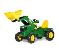 Tracteur à Pédales Rolly Toys RollyFarmtrac John Deere 6210R pour Enfants de 3 à 8 Ans