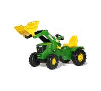 Tracteur à Pédales Rolly Toys rollyFarmtrac John Deere 6210R pour Enfants de 3 à 8 Ans