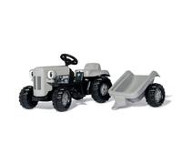 Tracteur à Pédales Rolly Toys rollyKid Little Grey Fergie pour Enfants de 2,5 à 5 Ans