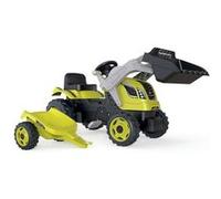 Tracteur à pédales Smoby avec remorque détachable à l'arrière E