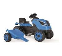 Tracteur à pédales Smoby avec remorque détachable E