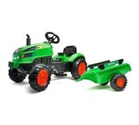 Tracteur a pédales X Tractor avec capot ouvrant et remorque inclus FALK Pour enfants d G