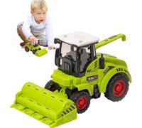 Tracteur agricole à friction - Jouet à tirer réaliste, mini véhicule pour , apprentissage durable | Jeu éducatif, cadeau d'anniversaire, activité préscolaire, garçons, filles, ensemble de jeu,
