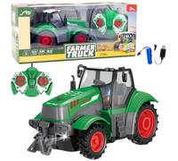 Tracteur agricole télécommandé - LEANTOYS - 1:24 - Vert - Pour enfants à partir de 6 ans - Mixte