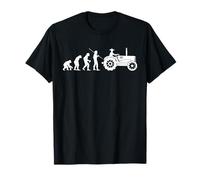 Tracteur agriculteur évolution cadeau agriculture ferme T-Shirt
