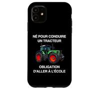 Tracteur Agriculteur Fermier Paysan École Enfants Cadeau Coque pour iPhone 11