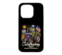 Tracteur Alligator pour célébrer Le 250e Anniversaire des États-Unis Coque pour iPhone 15 Pro