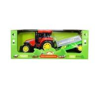 Tracteur avec machine polonais module sonore