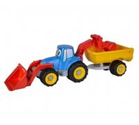 Tracteur avec remorque