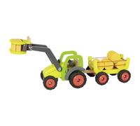 Tracteur Avec Remorque À Foin