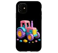 Tracteur Brique Builder Creative Construction Art Jouets Filles Coque pour iPhone 11