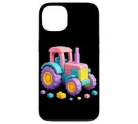 Tracteur Brique Builder Creative Construction Art Jouets Filles Coque pour iPhone 13