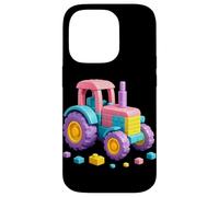 Tracteur Brique Builder Creative Construction Art Jouets Filles Coque pour iPhone 14 Pro