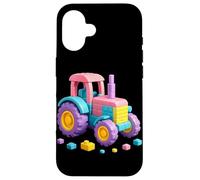Tracteur Brique Builder Creative Construction Art Jouets Filles Coque pour iPhone 16