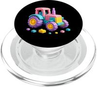 Tracteur Brique Builder Creative Construction Art Jouets Filles PopSockets PopGrip pour MagSafe