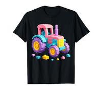 Tracteur Brique Builder Creative Construction Art Jouets Filles T-Shirt