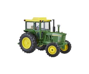 Tracteur Britains John Deere 4020 avec Cabine - Modèle réduit échelle 1:32 - Véhicules de Collection agricoles - Jouets éducatifs d'intérieur et d'extérieur - Jouets Robustes en métal - +3 Ans