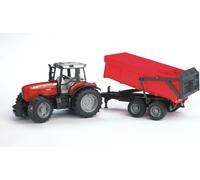 Bruder - Tracteur Massey Fergusson 7480 - Benne