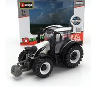 TRACTEUR BURAGO 1/50 AGRICOLE VALTRA N174 2017 BLANC MODÈLE STATIQUE DIECAST