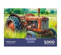 Tracteur, Casse-tête De 1000 Pièces, Excellent pour La Concentration Et La Patience, Idéal comme Souvenir Ou Décoration, À Partir De 8 Ans, 70x50cm/1000pcs