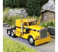 Tracteur, CAT, Kenworth W900, jaune - BREKINA 86254 - HO 1/87