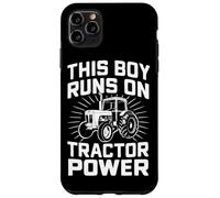 Tracteur Ce garçon Court sur Tractor Power Farmer Coque pour iPhone 11 Pro Max