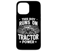 Tracteur Ce garçon Court sur Tractor Power Farmer Farm Coque pour iPhone 13 Pro Max