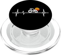 Tracteur De Battement De Coeur De Fermier PopSockets PopGrip pour MagSafe