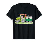 Tracteur de ferme avec animaux T-Shirt