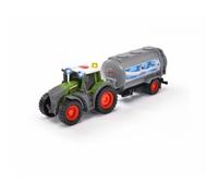 Dickie Toys Fendt Tractor Milk Light And Sound 26 Cm Argenté