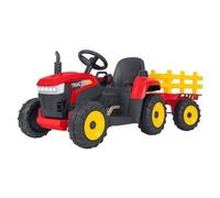 Tracteur Électrique 12 V Rouge