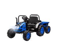 Tracteur electrique avec remorque FARMER Bleu Bleu