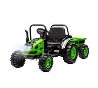 Tracteur electrique avec remorque FARMER Vert