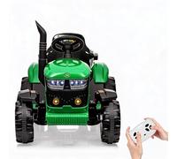 Tracteur Électrique Enfant 12V 7Ah Voiture Ride-on Jouet Double Moteur