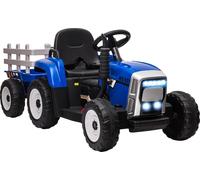 Tracteur électrique, Quatre roues, Pour conduire, Convient aux enfants de 3 à 6 ans, Bleu