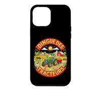 Tracteur Enfant Tracteur Vert Jaune Ferme Campagne Animaux Coque pour iPhone 12 Pro Max
